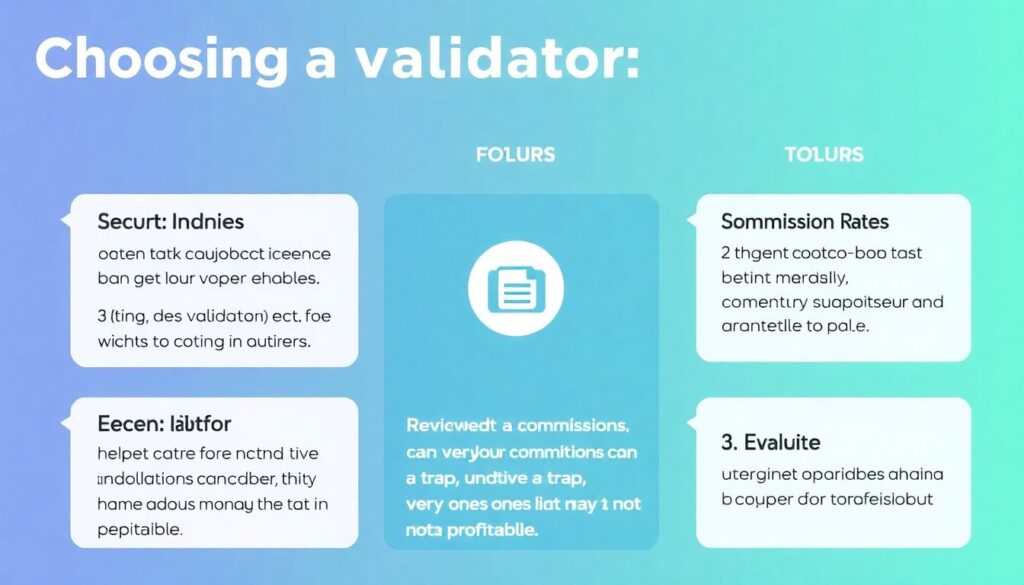 Staking Validators Explained: How to Choose Correct Validators - иллюстрация