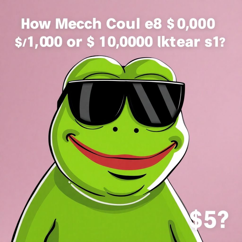 How much could your $500 grow if little pepe (lilpepe) hits $5 in the next 2 years?