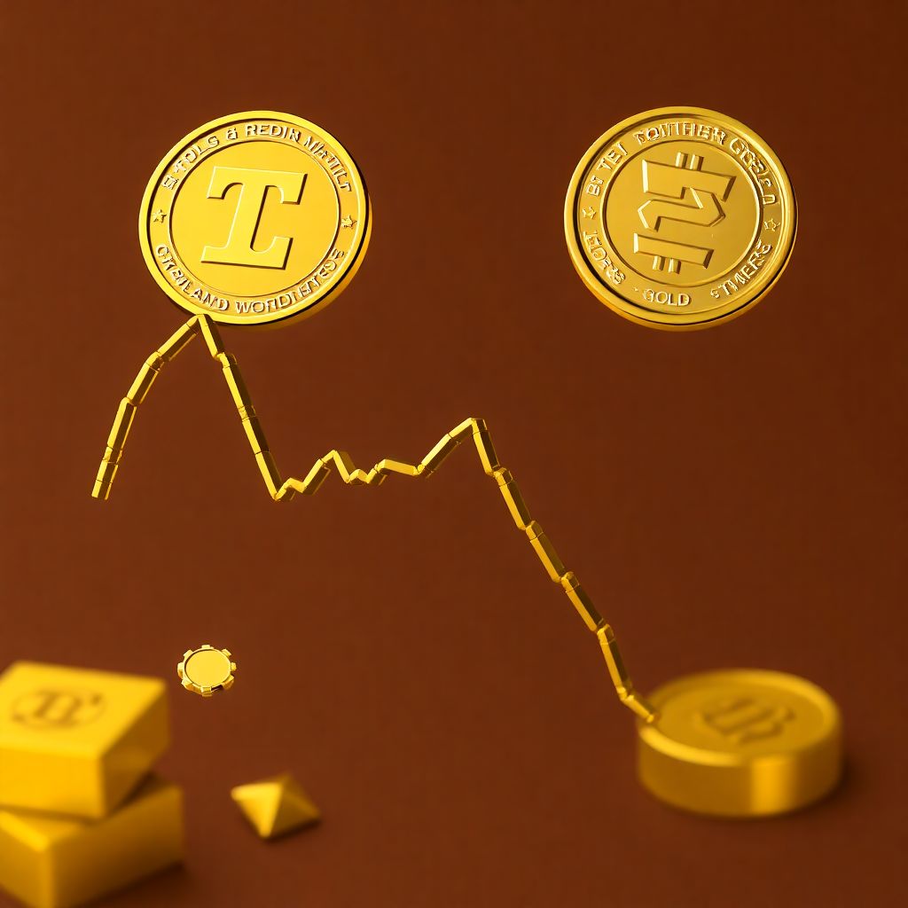 Tokenized gold assets drop 6% as physical gold sees worst intraday loss in over a decade