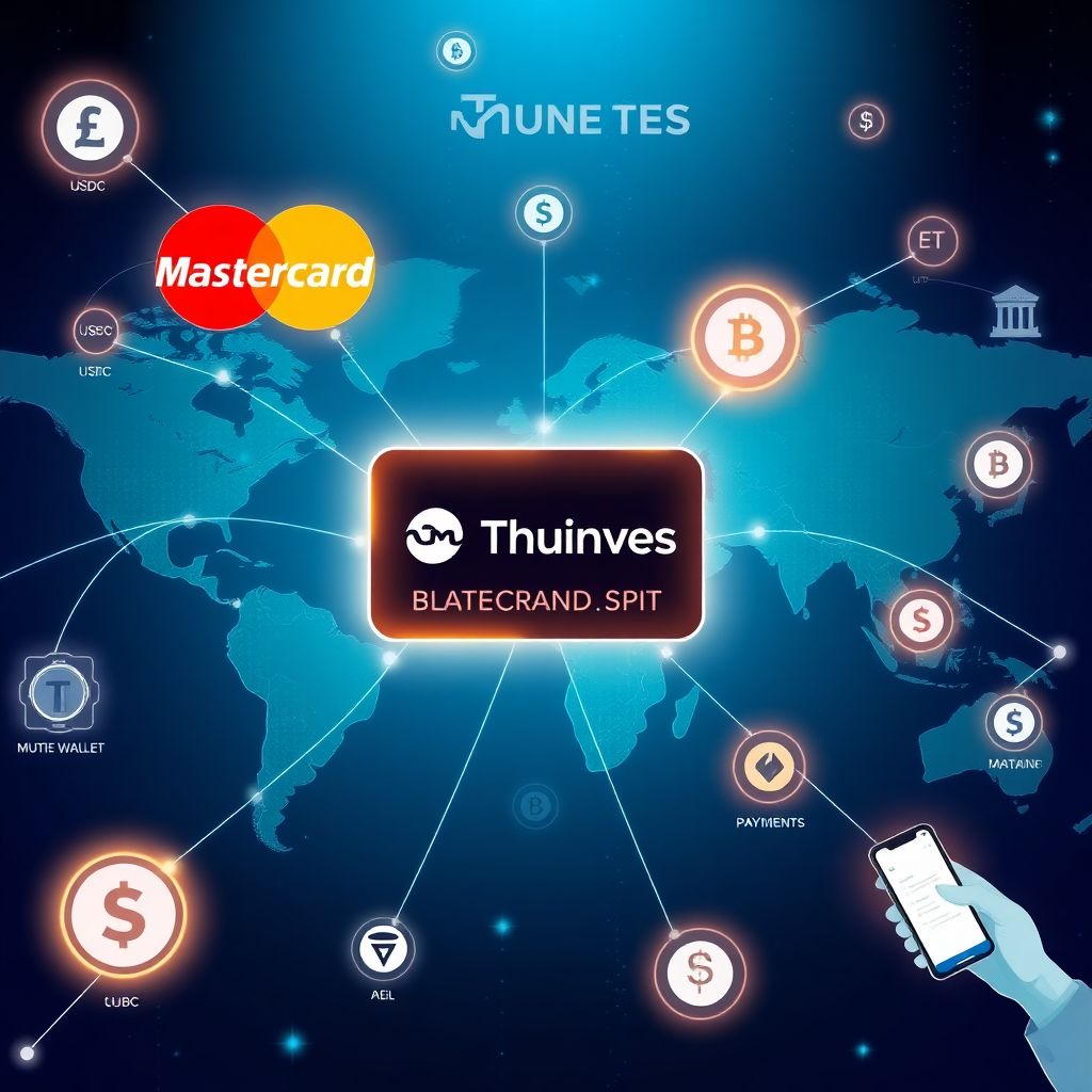 Mastercard partners with thunes to enable near-instant stablecoin payouts worldwide