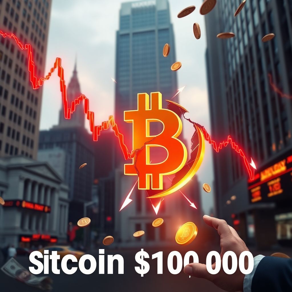 Bitcoin price drops below $100k amid market uncertainty and shifting investor sentiment