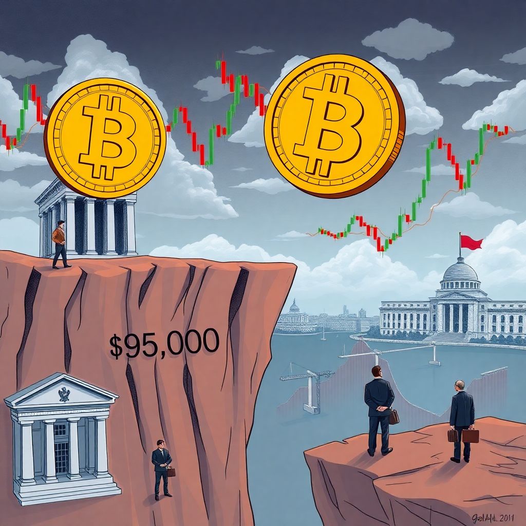 Bitcoin dips below $95k amid market correction, but analysts reject bear market fears