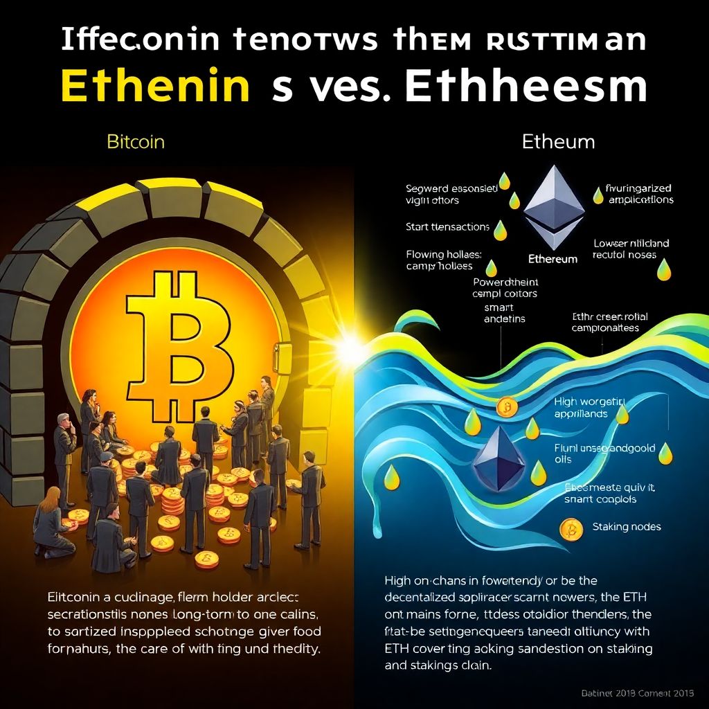 Ethereum investors trade more actively than bitcoin holders, reflecting divergent crypto strategies