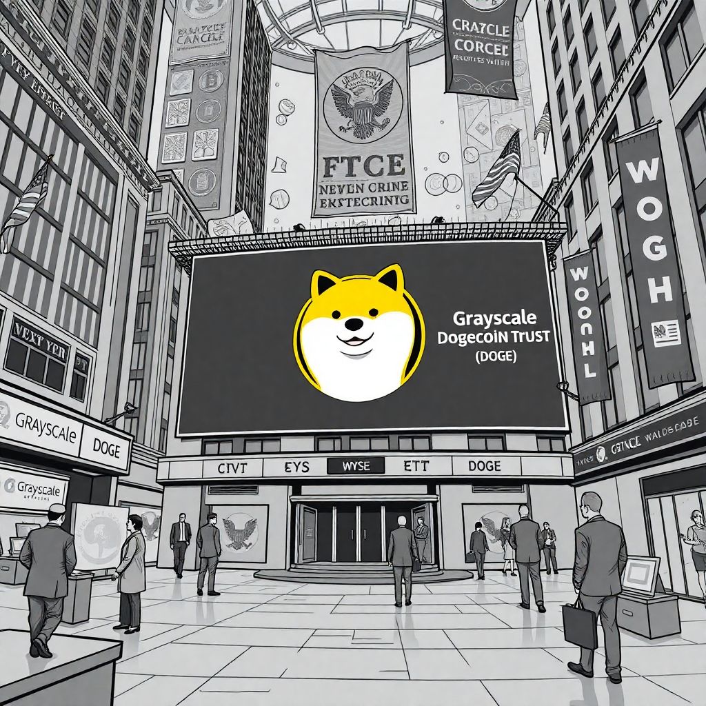 Grayscale dogecoin Etf nears Sec approval, could start trading on Nyse as early as monday
