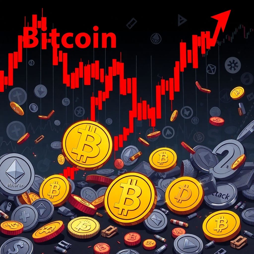 Bitcoin plunges below $90k as crypto market crashes and liquidations top $1 billion