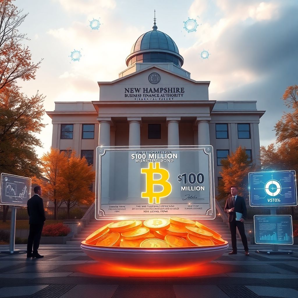 New hampshire launches first Us municipal bond backed by bitcoin