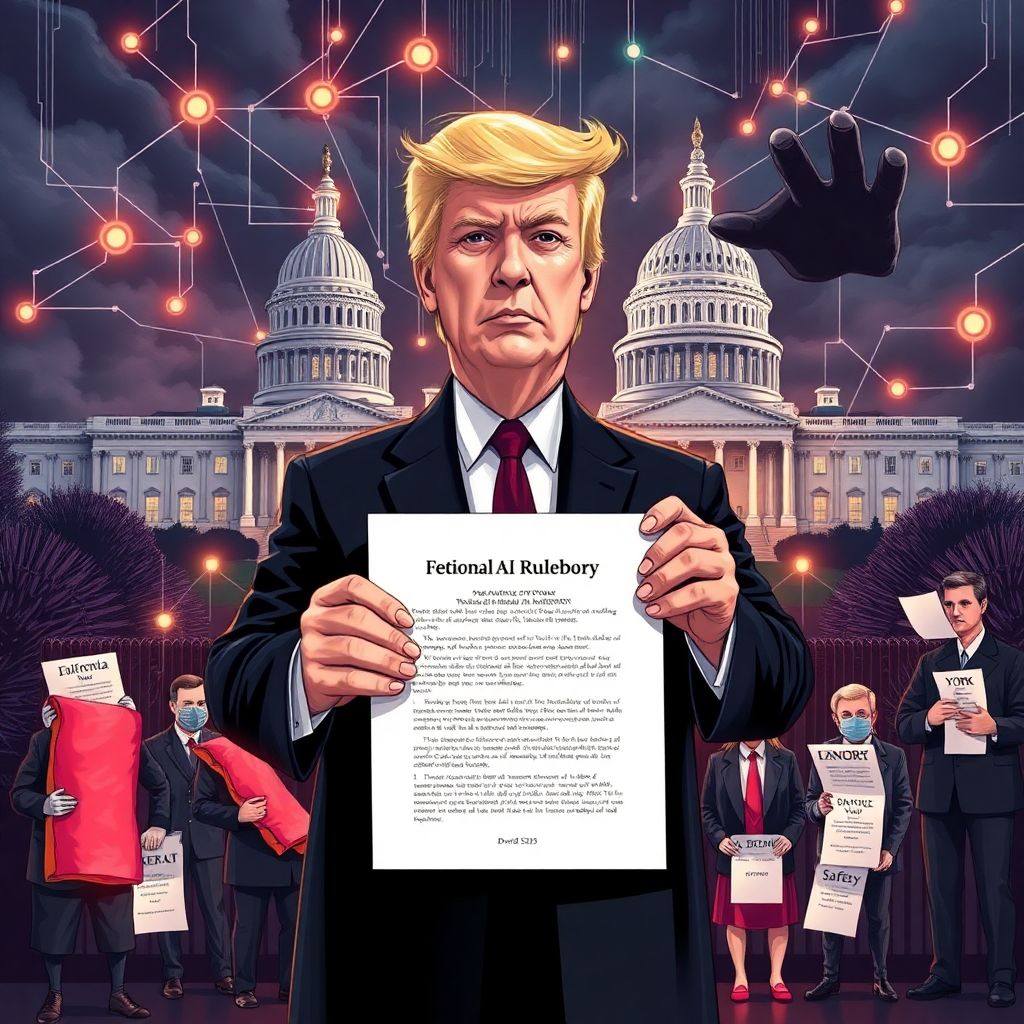 Trump executive order to centralize Us Ai regulation and curb state power