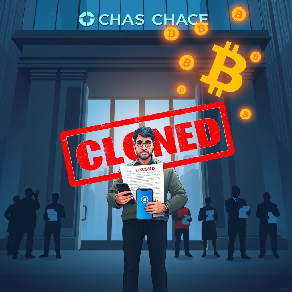 Crypto debanking fears as jpmorgan chase cuts ties with strike Ceo jack mallers