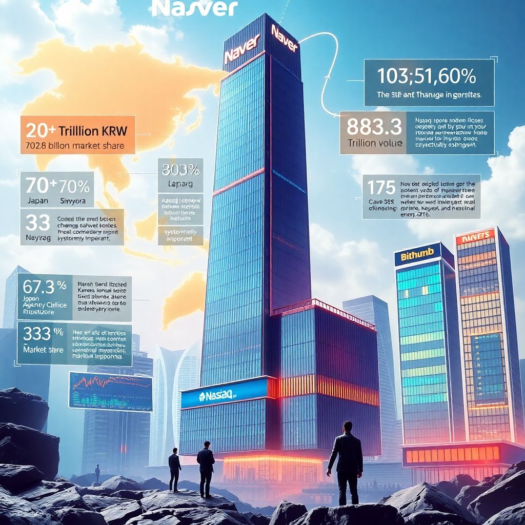 Naver–upbit $14.5b deal puts upbit on nasdaq track in asia’s crypto market