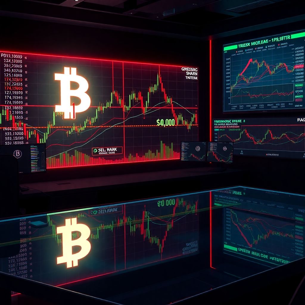 Bitcoin shark pattern signals potential drop to $41k before bullish reversal