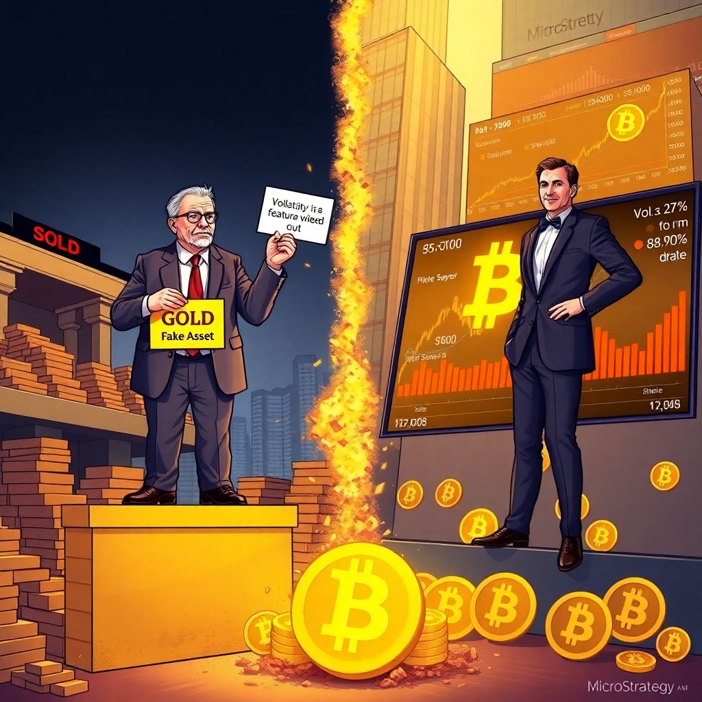 Bitcoin clash: schiff vs saylor on ‘fake asset’ claims and wall street cash machine