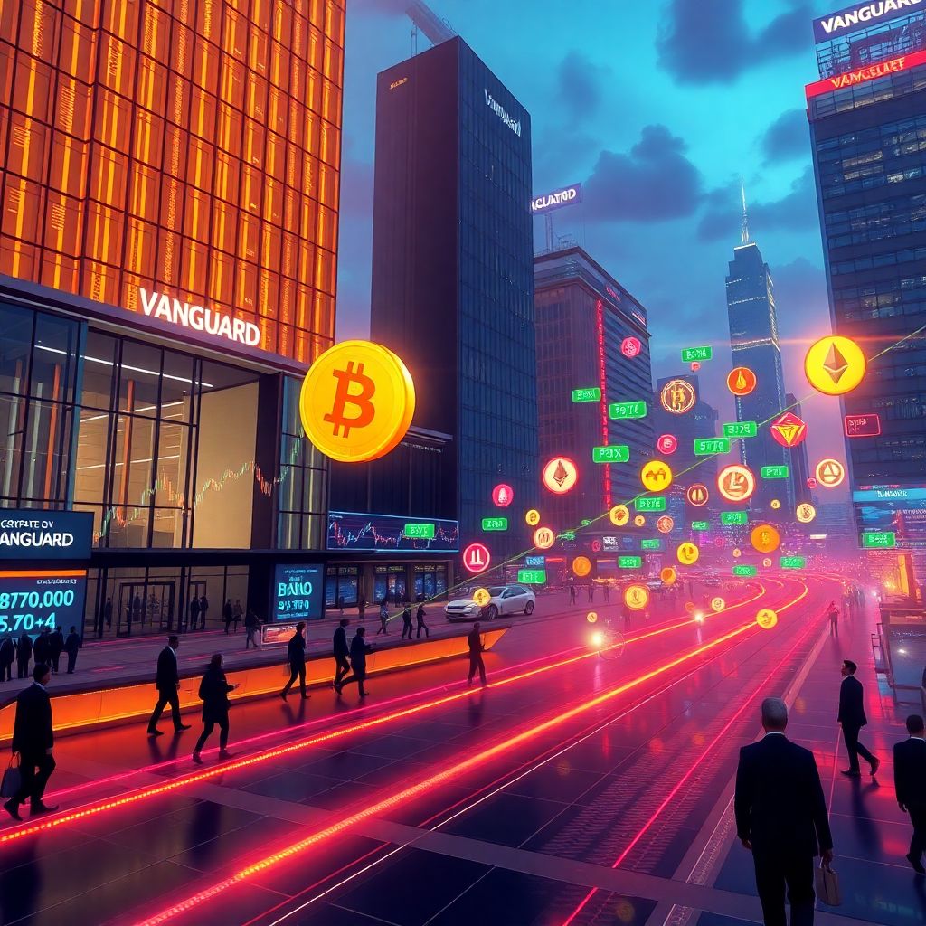 Vanguard opens to crypto etfs as coinbase lawsuit hits and majors rebound