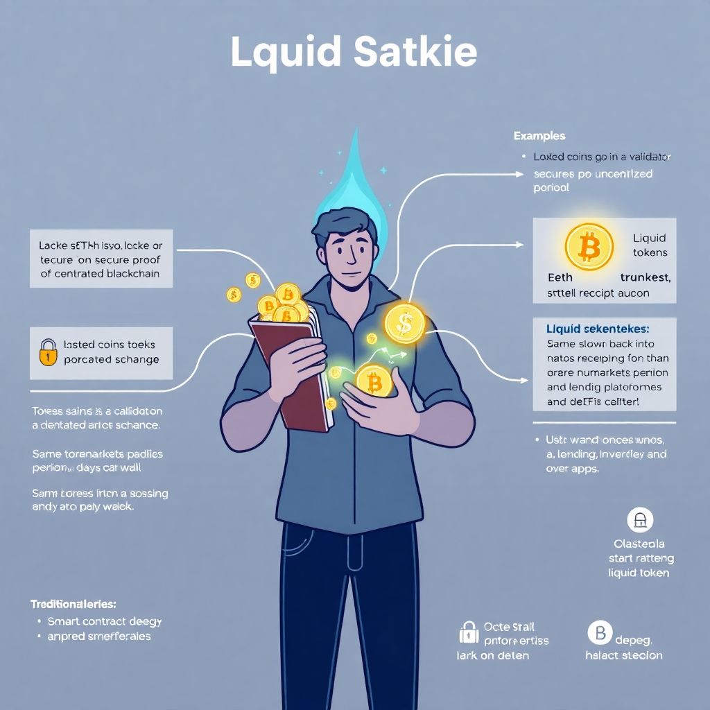 Liquid staking explained: stay liquid while earning crypto staking rewards