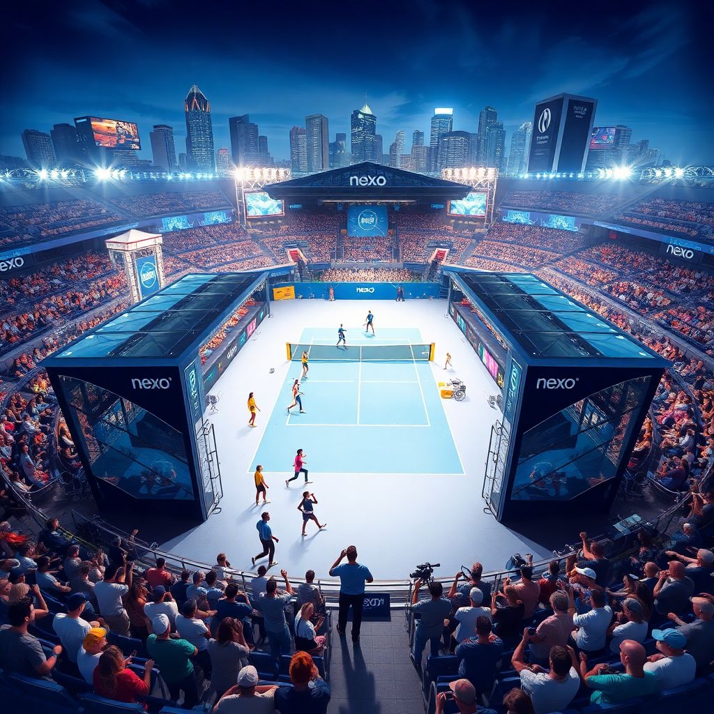 Nexo becomes official crypto partner of the australian open and tennis australia