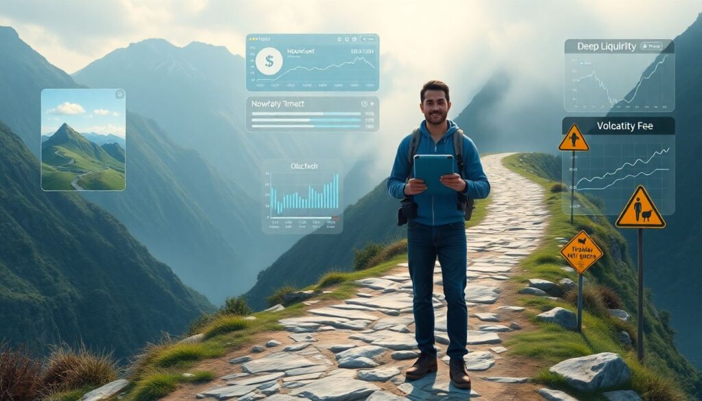 Navigating Impermanent Loss: A Hiker’s Guide to Liquidity Pool Risks - иллюстрация