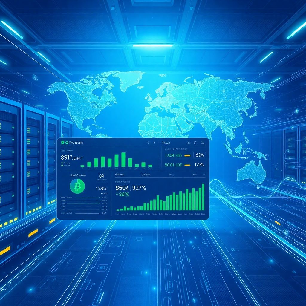 Investor hash cloud mining and Ai trading platform for regulated, predictable crypto