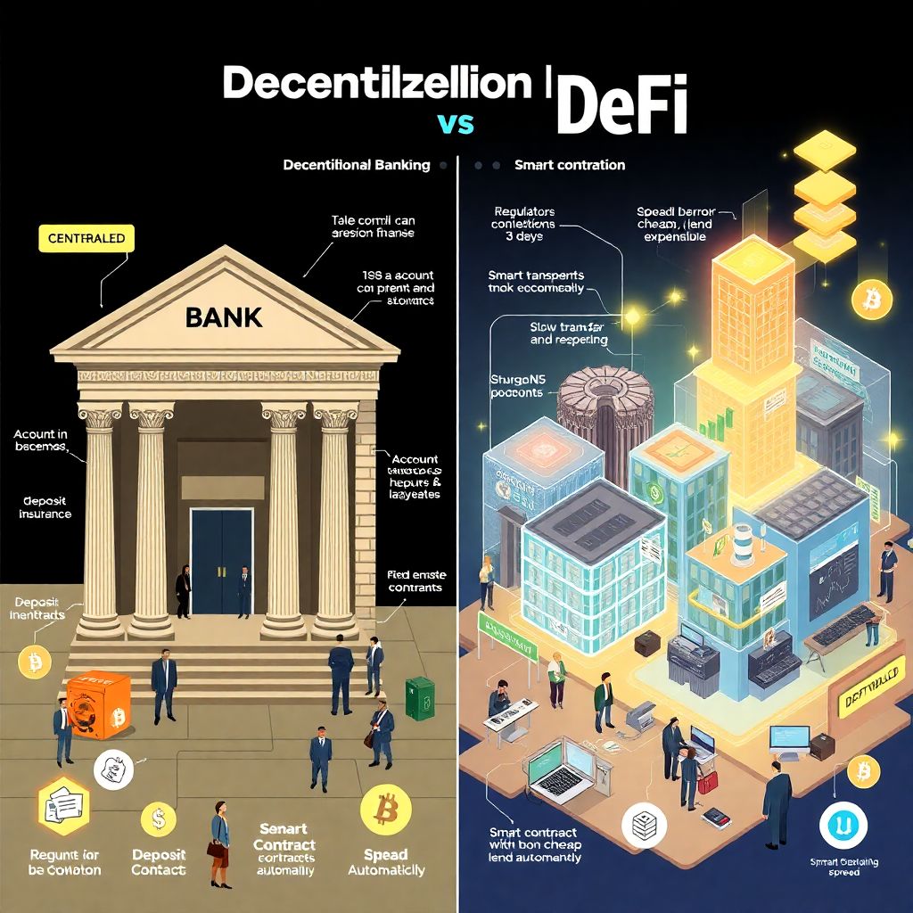 Defi basics explained in plain english: from bank to blockchain for beginners