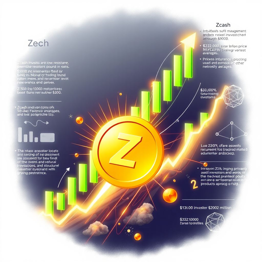 Zcash price surges as demand for shielded Zec and privacy narrative strengthens