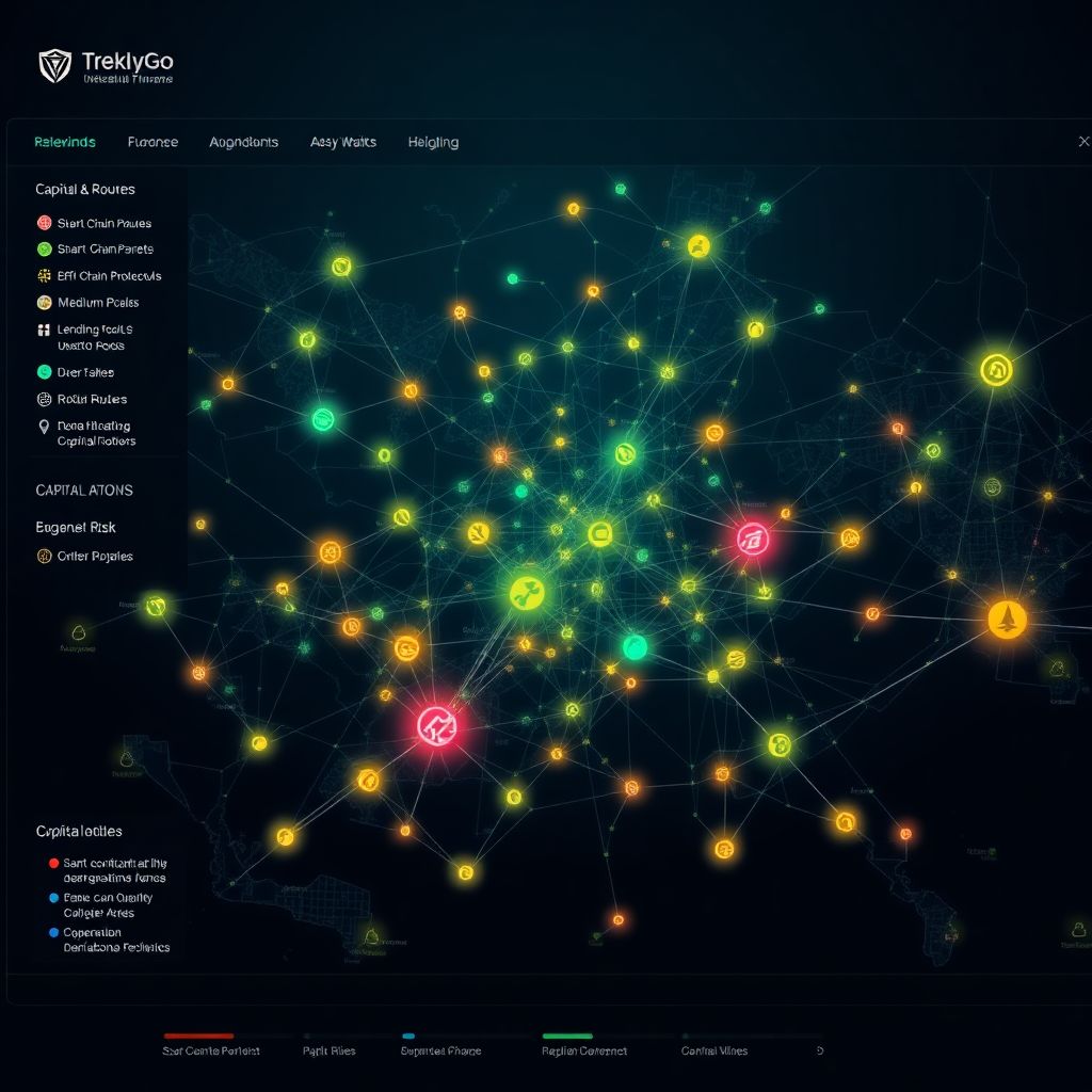 Defi risks explained: how to read and use treklygo’s risk maps