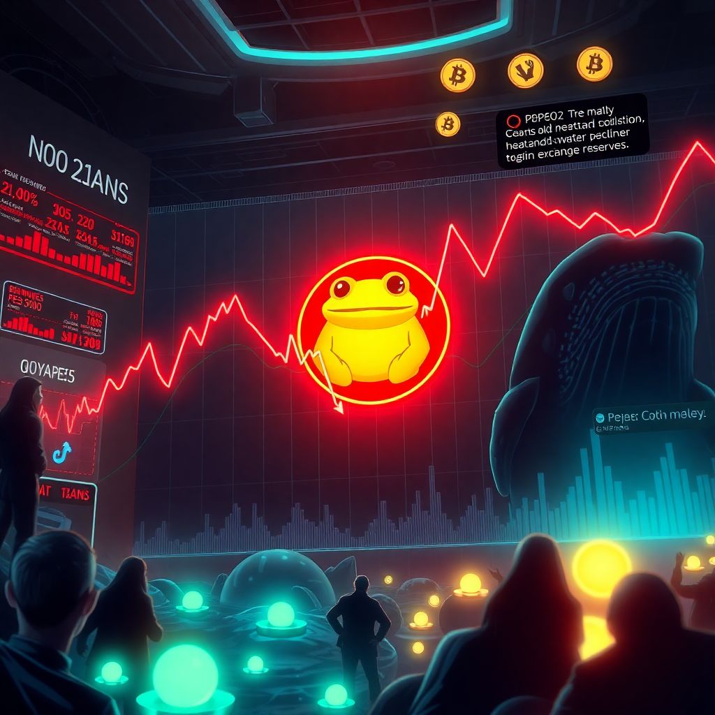 Pepe coin price flashes bearish signal as whales quietly accumulate