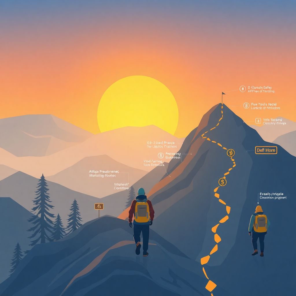 From zero to defi hero: beginner’s trail map on treklygo crypto trails