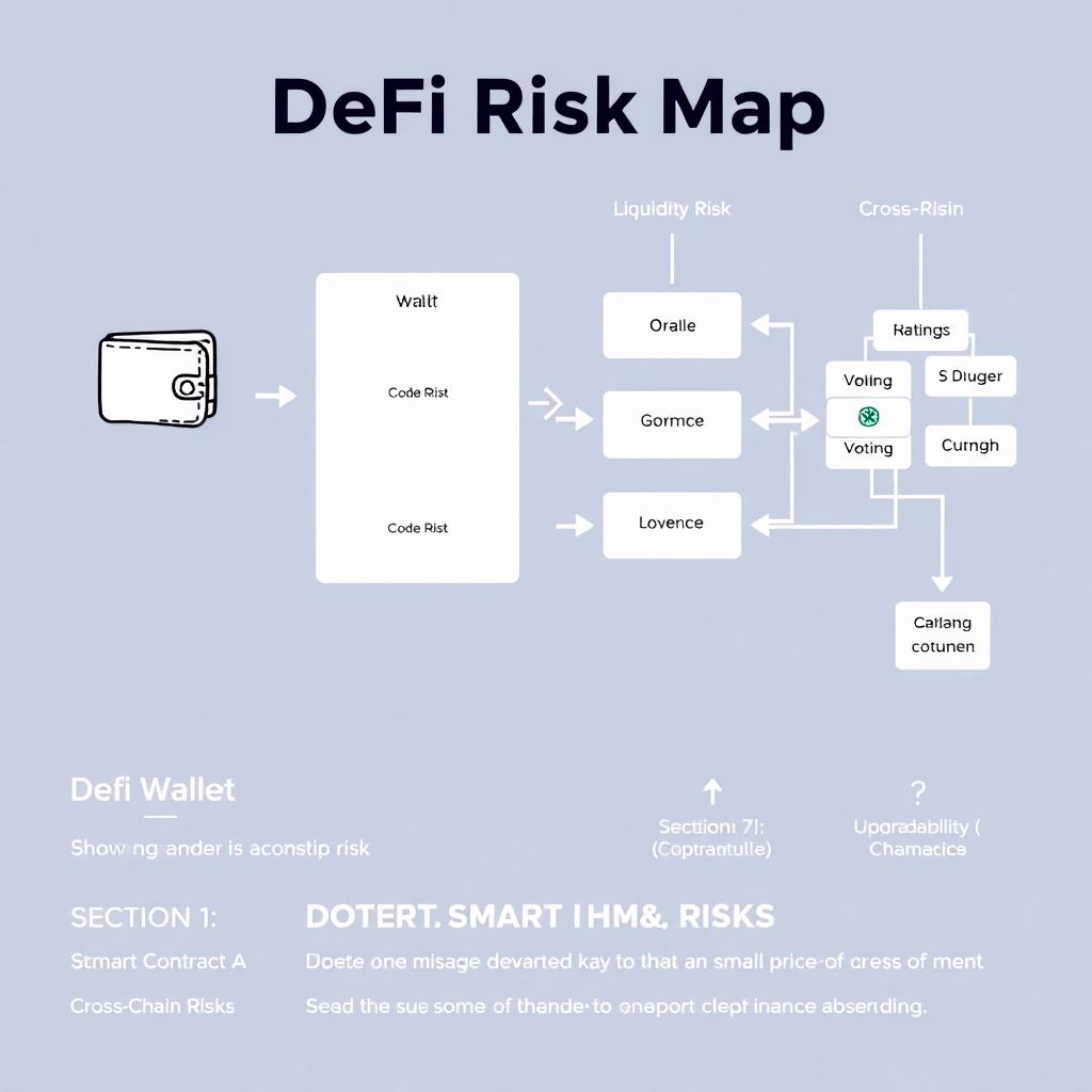 Defi risk map: reading smart contract, liquidity and bridge risks