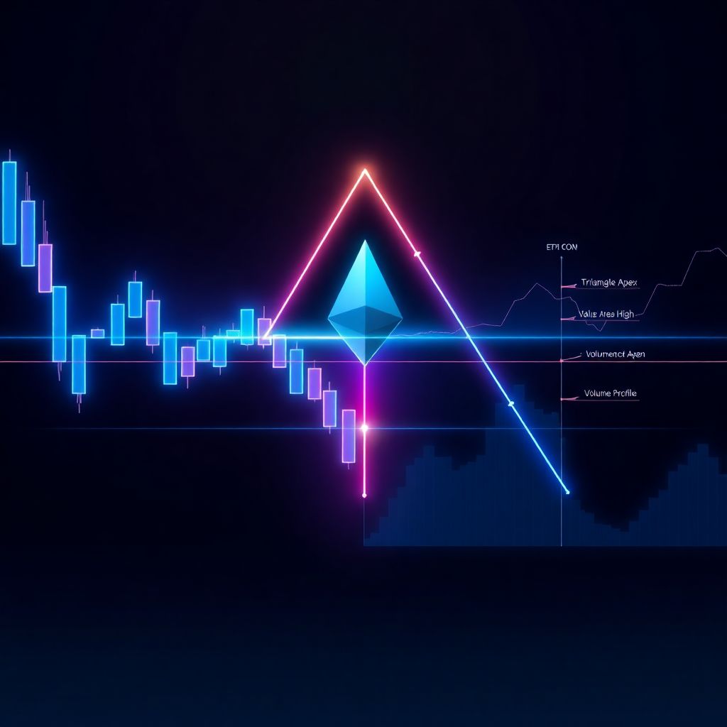 Ethereum price nears triangle apex as traders eye breakout and volatility expansion
