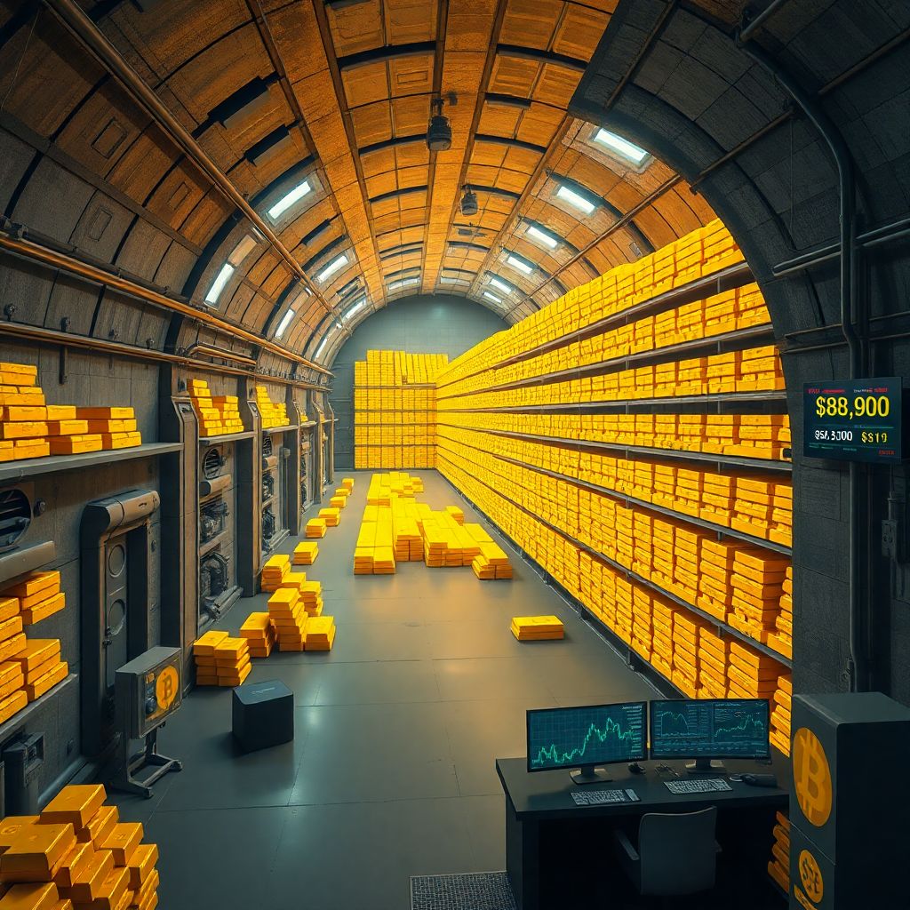 Tether’s 140‑ton gold hoard in a swiss bunker reshapes bullion markets