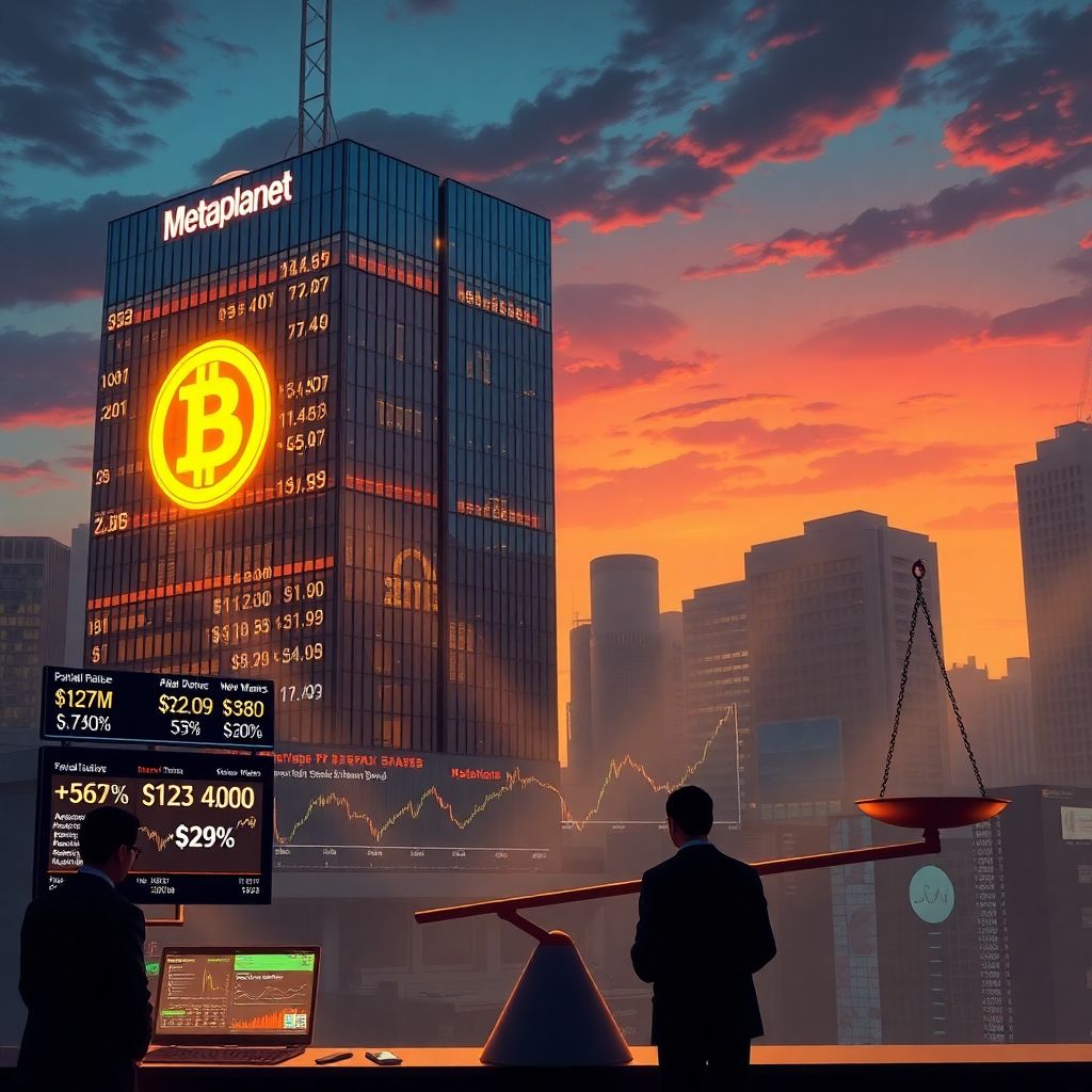 Metaplanet raises $127m to boost bitcoin treasury amid dilution fears