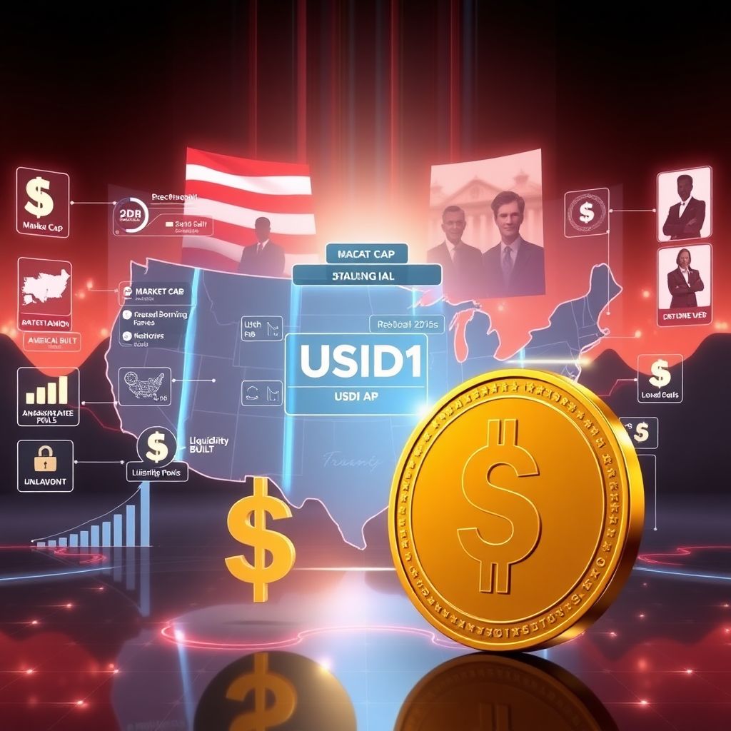 Trump family stablecoin Usd1 tops $5b, reshaping crypto and defi