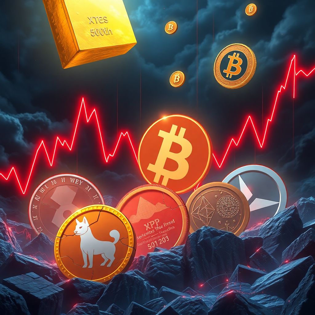 Altcoin rout deepens as dogecoin, Xrp and cardano hit new 2024 lows