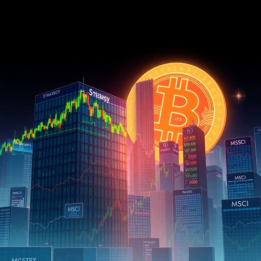 Strategy stock jumps as Msci pauses plan to drop datcos from key equity indexes