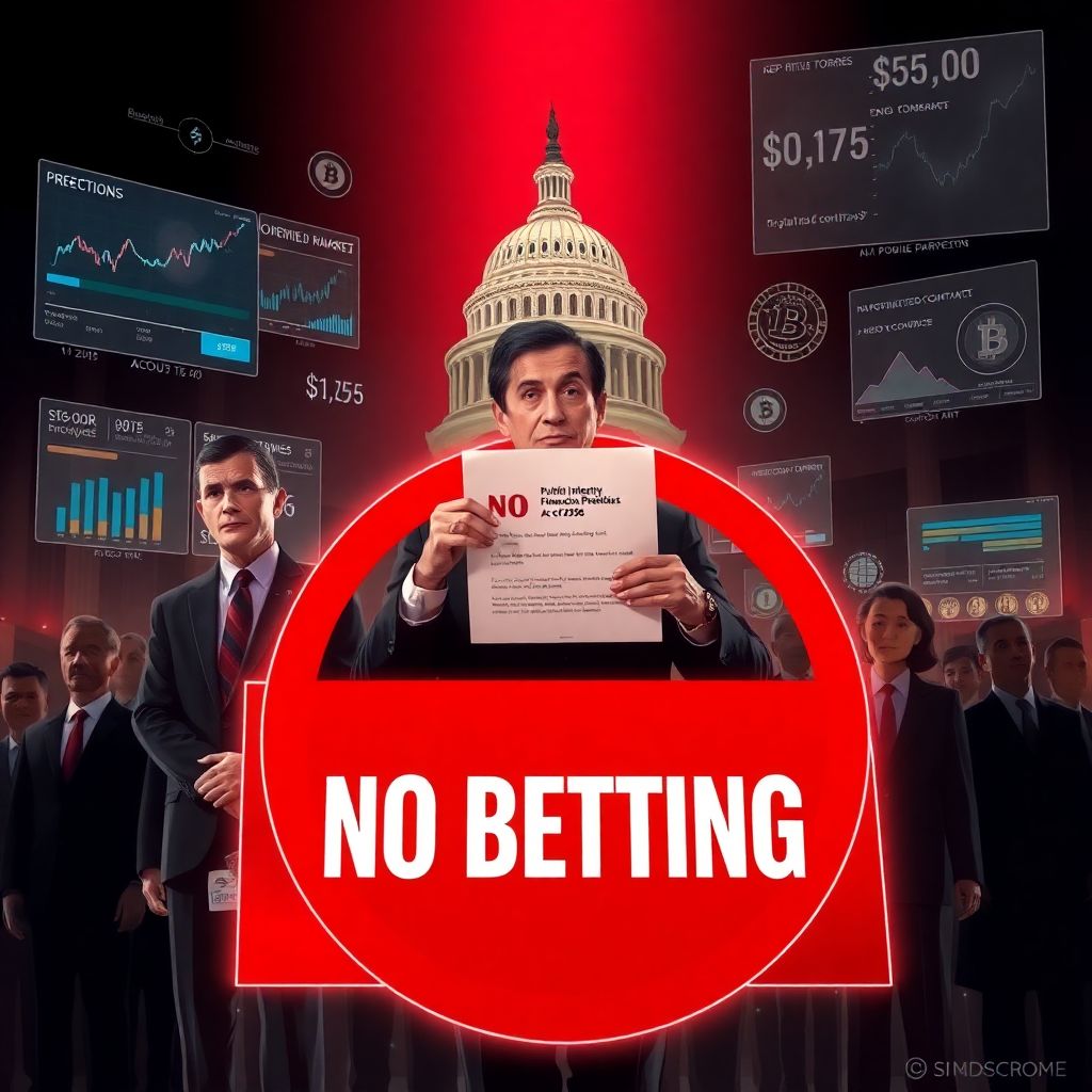 Us bill would ban politicians from betting on prediction markets with inside info