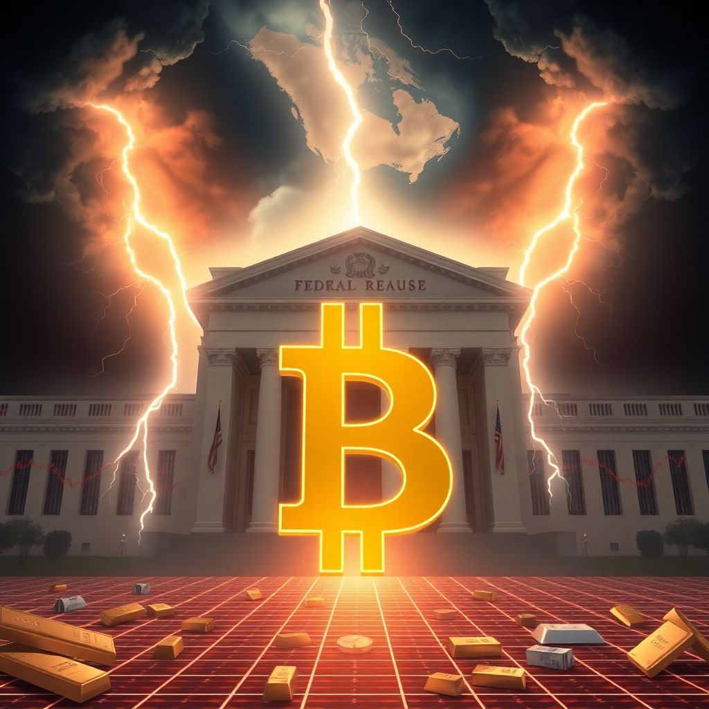 Bitcoin shrugs off powell criminal probe as markets weigh fed risk