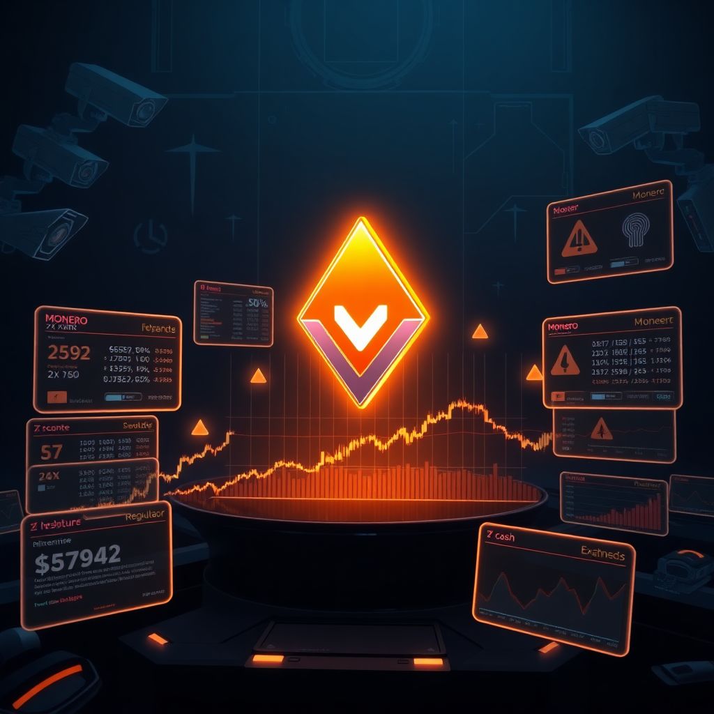 Monero smashes all-time high above $592 as traders rush back to privacy coins