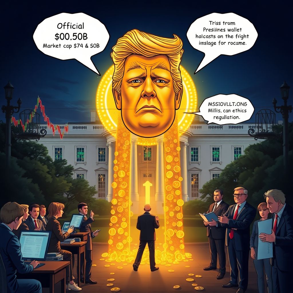 Trump meme coin Trump after year one: hype crash, ethical risks and policy void
