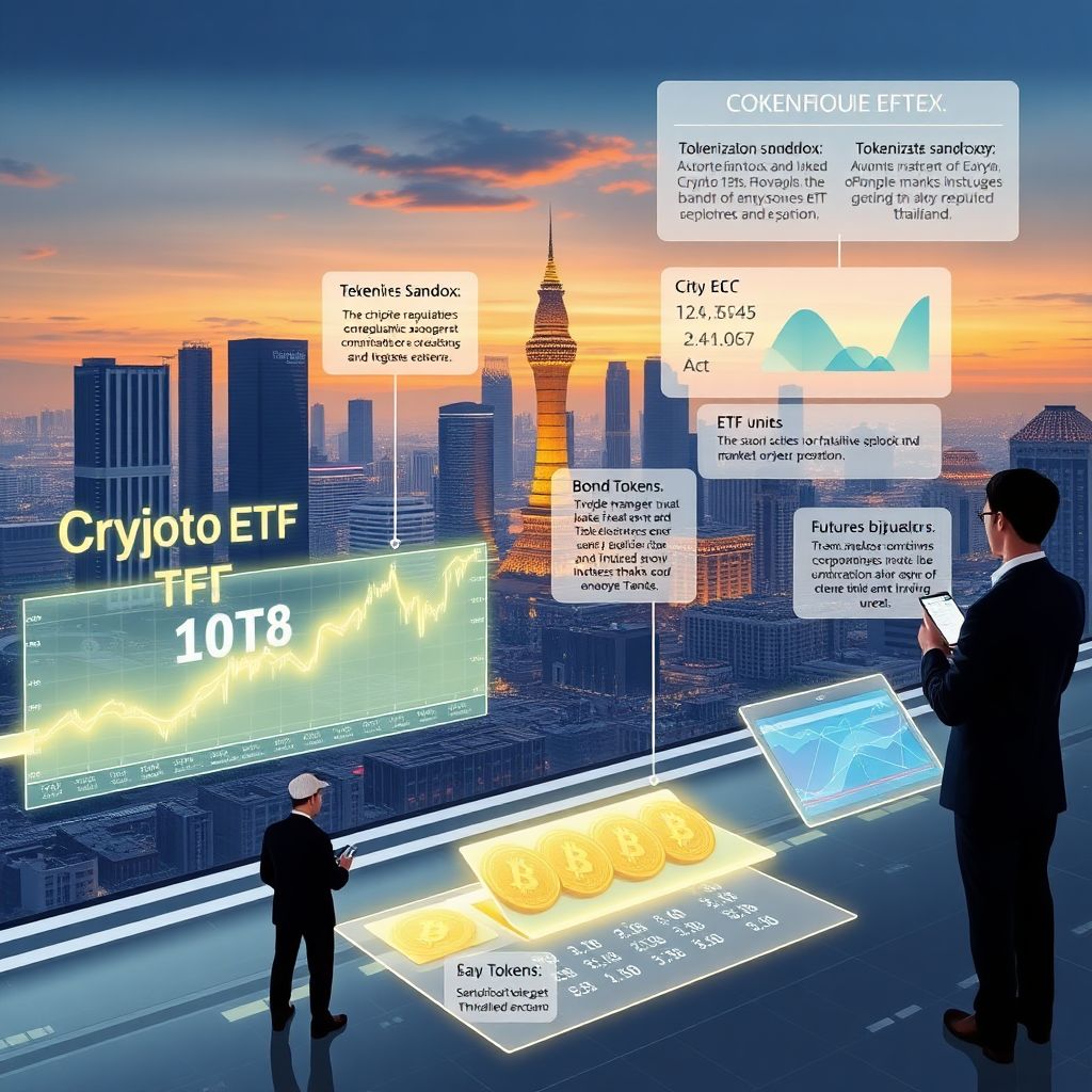 Thailand Sec speeds crypto Etf regulation for 2026 launch and tokenization