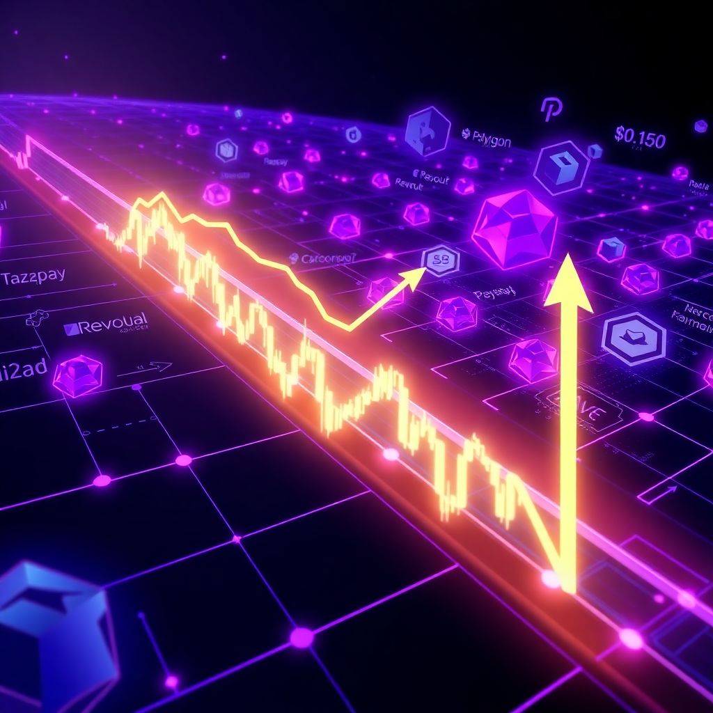 Polygon price eyes double bottom as payments via tazapay, revolut and moonpay surge