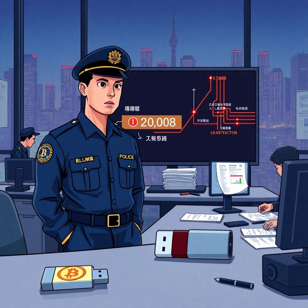 South korean police lose seized bitcoin, gangnam scandal exposes custody flaws