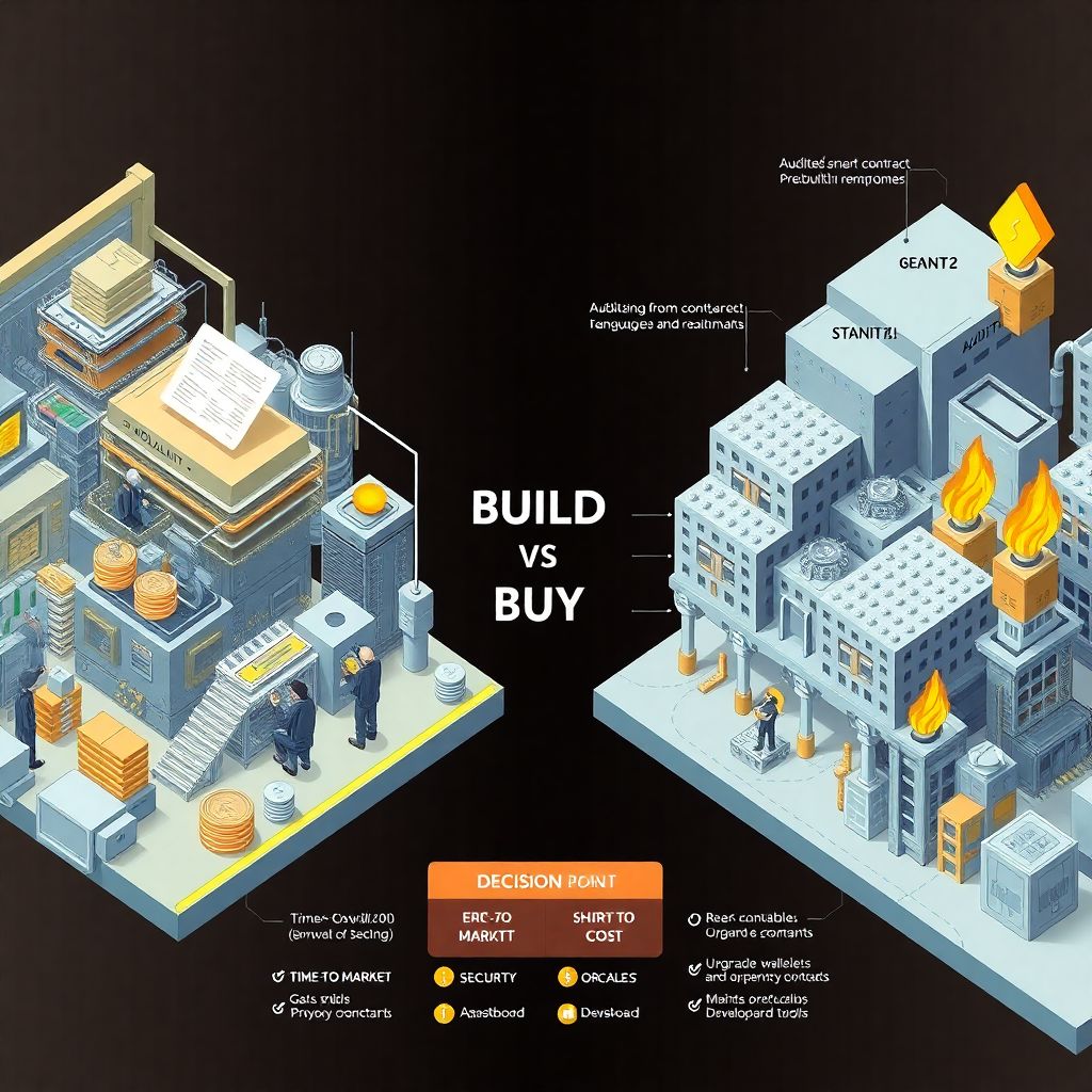Build vs buy in blockchain: how modern web3 teams ship products 10x faster